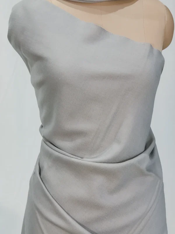 Grey Pure Pashmina Shawl Front