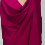 Magenta Pink Pure Pashmina Shawl Front