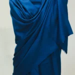 Nighttime Blue Pure Pashmina Shawl Front