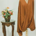 Caramel Brown Pure Pashmina Shawl