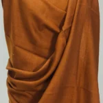 Caramel Brown Pure Pashmina Shawl Front