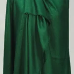 Bottle Green Pink Pure Pashmina Shawl Front