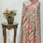 Off-White Kani Pure Pashmina Shawl