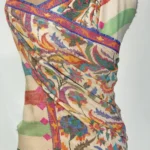 Cream Kani Pure Pashmina Shawl Front