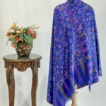 Blue Kani Pure Pashmina Shawl