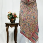 Natural Beige Gents Kani Pure Pashmina Shawl