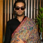 Natural Beige Gents Kani Pure Pashmina Shawl
