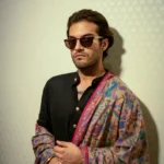 Natural Beige Gents Kani Pure Pashmina Shawl