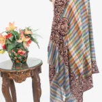 Multi Coloured Pure Pashmina Shawl With Sozni hand Embroidery