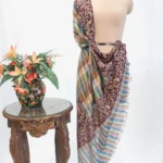 Multi Coloured Pure Pashmina Shawl With Sozni hand Embroidery