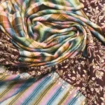 Multi Coloured Pure Pashmina Shawl With Sozni hand Embroidery