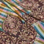 Multi Coloured Pure Pashmina Shawl With Sozni hand Embroidery