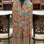 Papier Mache Hand Embroidered Pure Pashmina Shawl