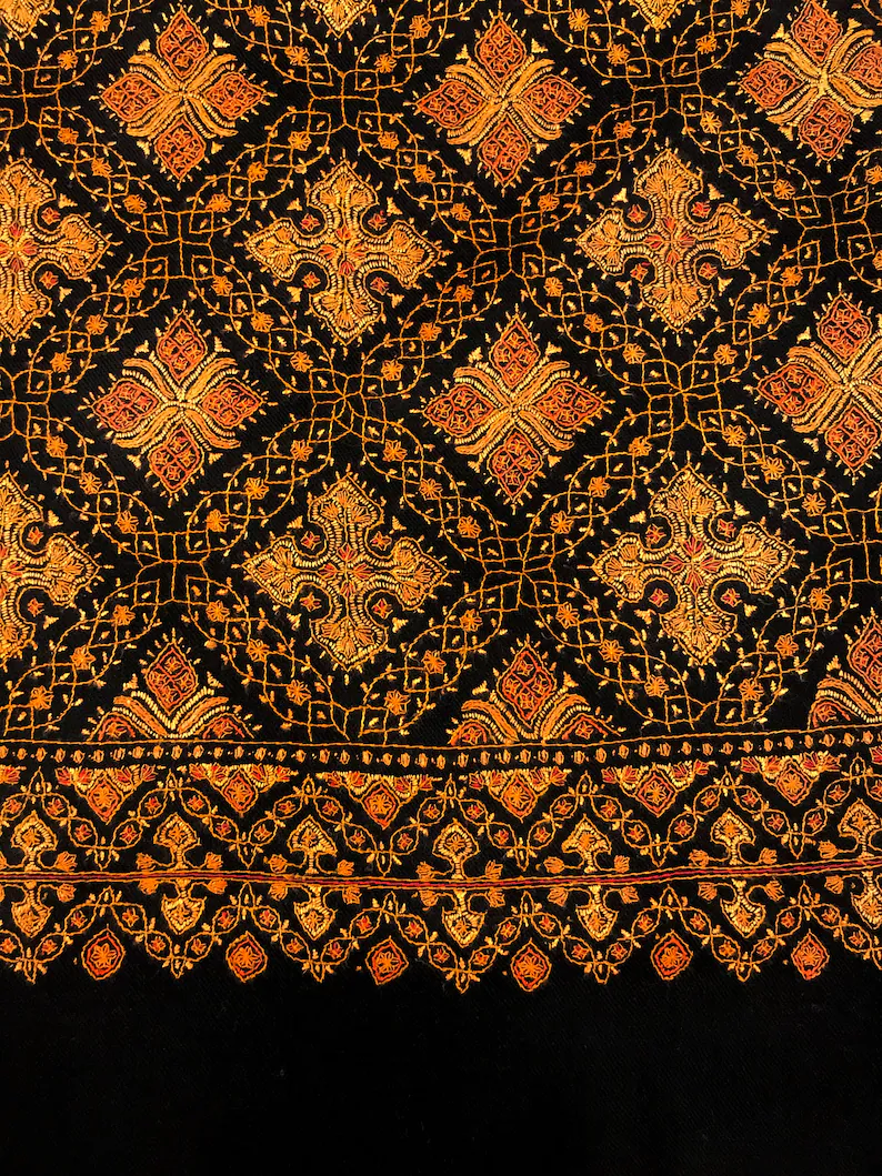 Black Pure Pashmina Shawl with allover sozni hand embroidery image 1 Black Pure Pashmina Shawl with allover sozni hand embroidery image 1 Black Pure Pashmina Shawl with allover sozni hand embroidery image 2 Black Pure Pashmina Shawl with allover sozni hand embroidery image 3 Black Pure Pashmina Shawl with allover sozni hand embroidery image 4 Black Pure Pashmina Shawl with allover sozni hand embroidery image 5 Black Pure Pashmina Shawl with allover sozni hand embroidery image 6 Black Pure Pashmina Shawl with allover sozni hand embroidery image 7 Black Pure Pashmina Shawl with allover sozni hand embroidery image 8 Black Pure Pashmina Shawl with allover sozni hand embroidery image 9 Black Pure Pashmina Shawl with allover sozni hand embroidery image 10 AngadCreations Star Seller | 1,315 sales | 5 out of 5 stars Black Pure Pashmina Shawl with allover sozni hand embroidery,