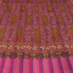 Papier Mache Hand Embroidered Pure Pashmina Shawl