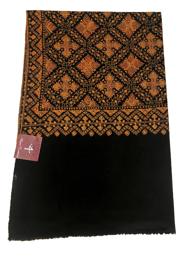 Black Pure Pashmina Shawl with allover sozni hand embroidery image 1 Black Pure Pashmina Shawl with allover sozni hand embroidery image 1 Black Pure Pashmina Shawl with allover sozni hand embroidery image 2 Black Pure Pashmina Shawl with allover sozni hand embroidery image 3 Black Pure Pashmina Shawl with allover sozni hand embroidery image 4 Black Pure Pashmina Shawl with allover sozni hand embroidery image 5 Black Pure Pashmina Shawl with allover sozni hand embroidery image 6 Black Pure Pashmina Shawl with allover sozni hand embroidery image 7 Black Pure Pashmina Shawl with allover sozni hand embroidery image 8 Black Pure Pashmina Shawl with allover sozni hand embroidery image 9 Black Pure Pashmina Shawl with allover sozni hand embroidery image 10 AngadCreations Star Seller | 1,315 sales | 5 out of 5 stars Black Pure Pashmina Shawl with allover sozni hand embroidery,