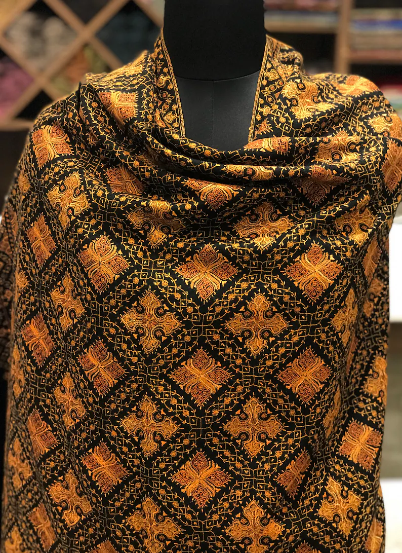 Black Pure Pashmina Shawl with allover sozni hand embroidery image 1 Black Pure Pashmina Shawl with allover sozni hand embroidery image 1 Black Pure Pashmina Shawl with allover sozni hand embroidery image 2 Black Pure Pashmina Shawl with allover sozni hand embroidery image 3 Black Pure Pashmina Shawl with allover sozni hand embroidery image 4 Black Pure Pashmina Shawl with allover sozni hand embroidery image 5 Black Pure Pashmina Shawl with allover sozni hand embroidery image 6 Black Pure Pashmina Shawl with allover sozni hand embroidery image 7 Black Pure Pashmina Shawl with allover sozni hand embroidery image 8 Black Pure Pashmina Shawl with allover sozni hand embroidery image 9 Black Pure Pashmina Shawl with allover sozni hand embroidery image 10 AngadCreations Star Seller | 1,315 sales | 5 out of 5 stars Black Pure Pashmina Shawl with allover sozni hand embroidery,