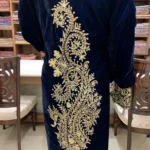 Velvet Suit with Tilla Embroidery