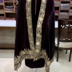Velvet Suit with Tilla Embroidery