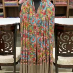 Papier Mache Hand Embroidered Pure Pashmina Shawl