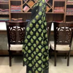 Poly Georgette Aari Embroidered Kashmiri Saree