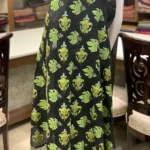 Poly Georgette Aari Embroidered Kashmiri Saree