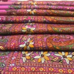 Papier Mache Hand Embroidered Pure Pashmina Shawl