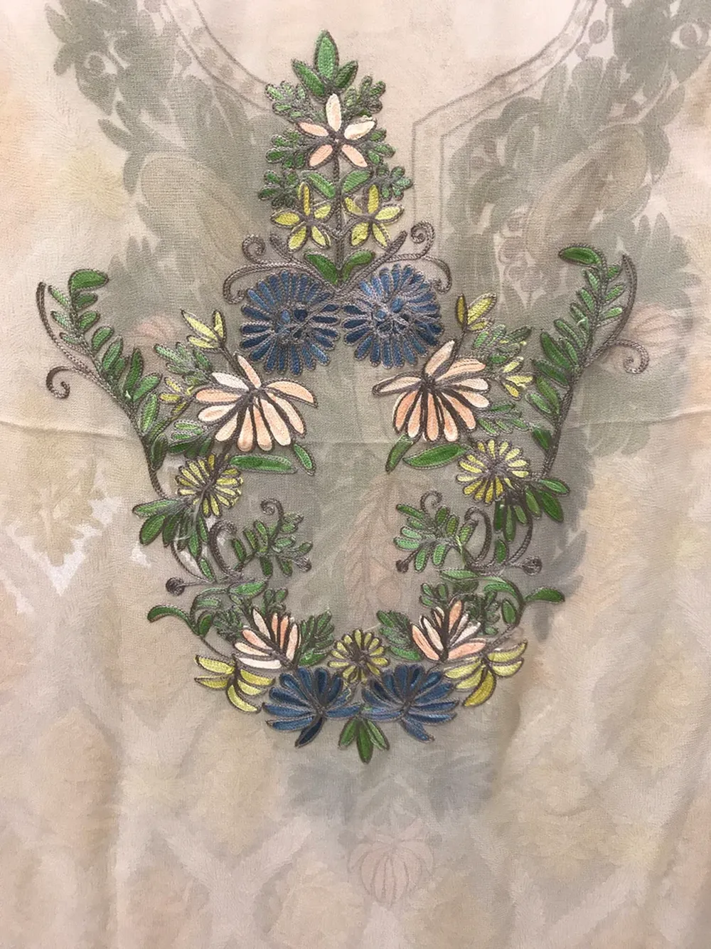 Kashmiri Aari Embroidered Suit