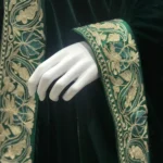 Green Velvet Suit with Intricate Zari & Tilla Embroidery