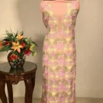 Pink Zari & Aari Fusion Kashmiri Woman Suit