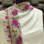 Papier Mache Hand Embroidered Pure Pashmina Scarf