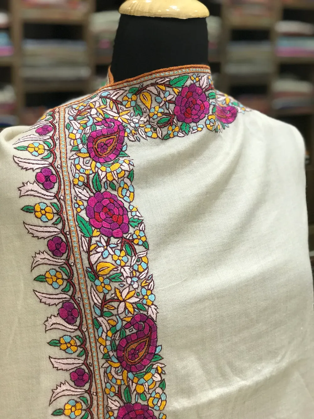 Papier Mache Hand Embroidered Pure Pashmina Scarfil_1140xN.1530710677_2zq3_result Papier Mache Hand Embroidered Pure Pashmina Scarf