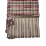 Multi-Coloured Pure Pashmina Checkered Texture Shawl