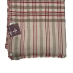 Multi-Coloured Pure Pashmina Checkered Texture Shawl