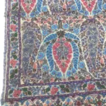 Kalamkari Pure Pashmina Scarf Hand Painted & Hand Embroidered