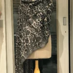 Fine Wool Beige Kani Scarf