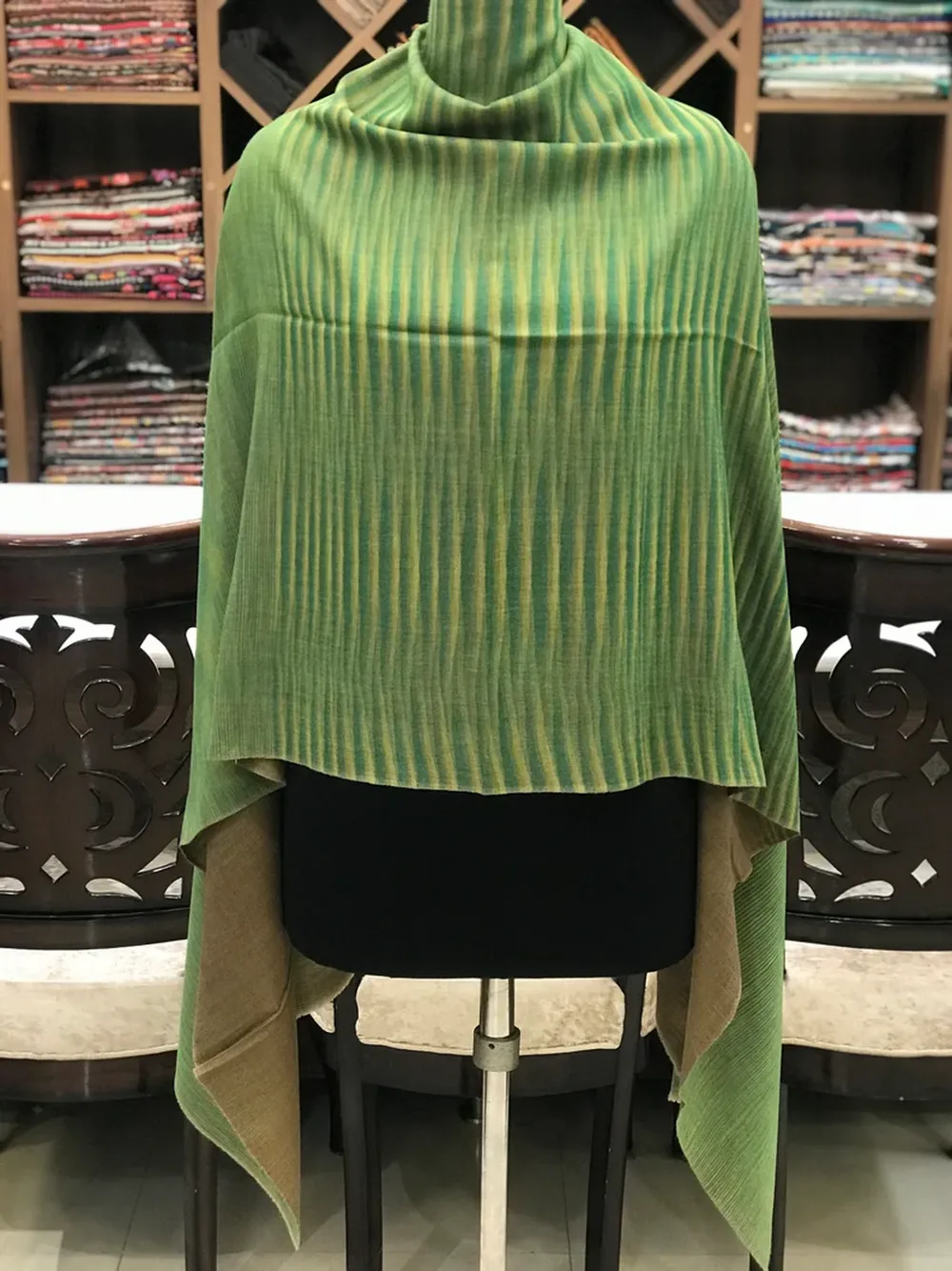 Space Dye Reversible Pure Pashmina Scarf