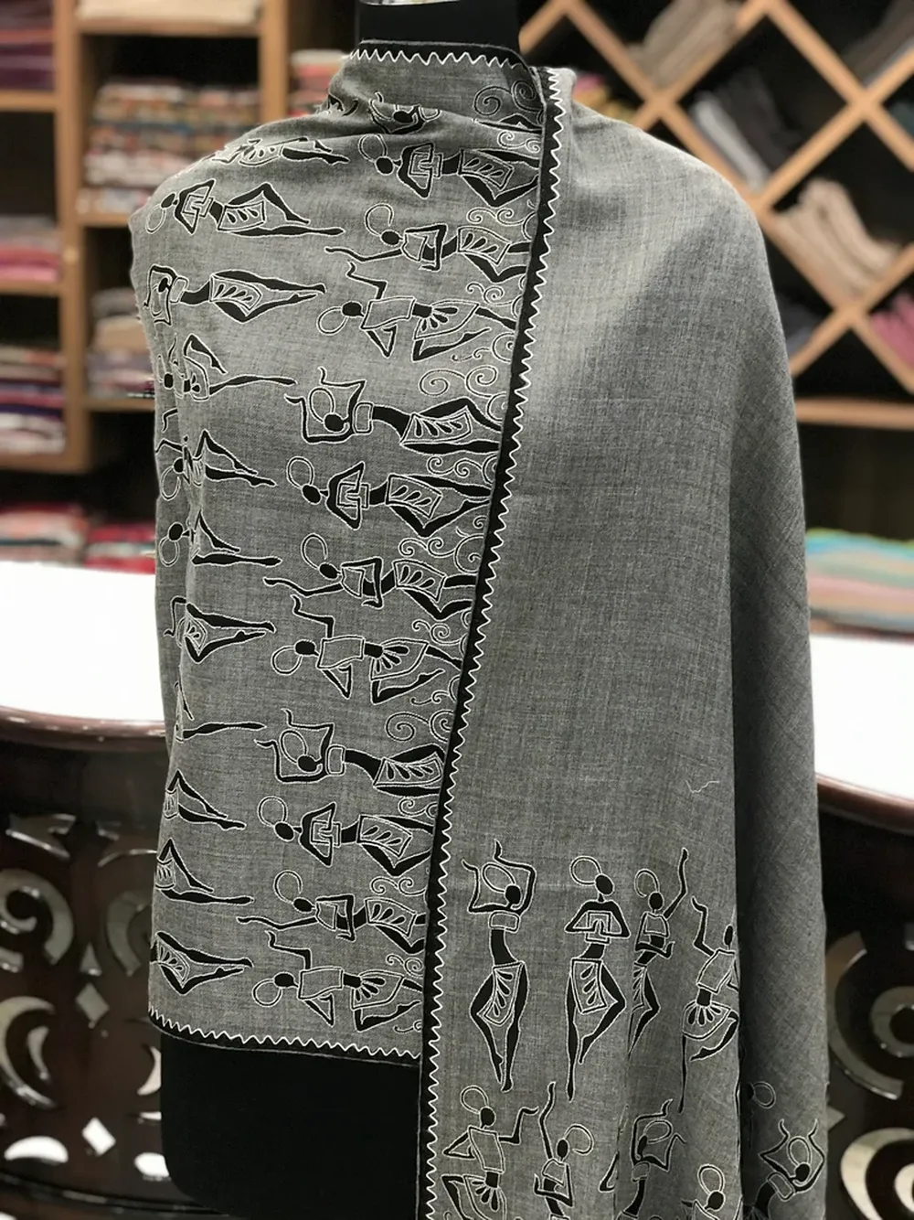 Pure Wool Scarf Tribal Thread Embroideredil_794xN.2344996346_9c7x_result Pure Wool Scarf Tribal Thread Embroidered