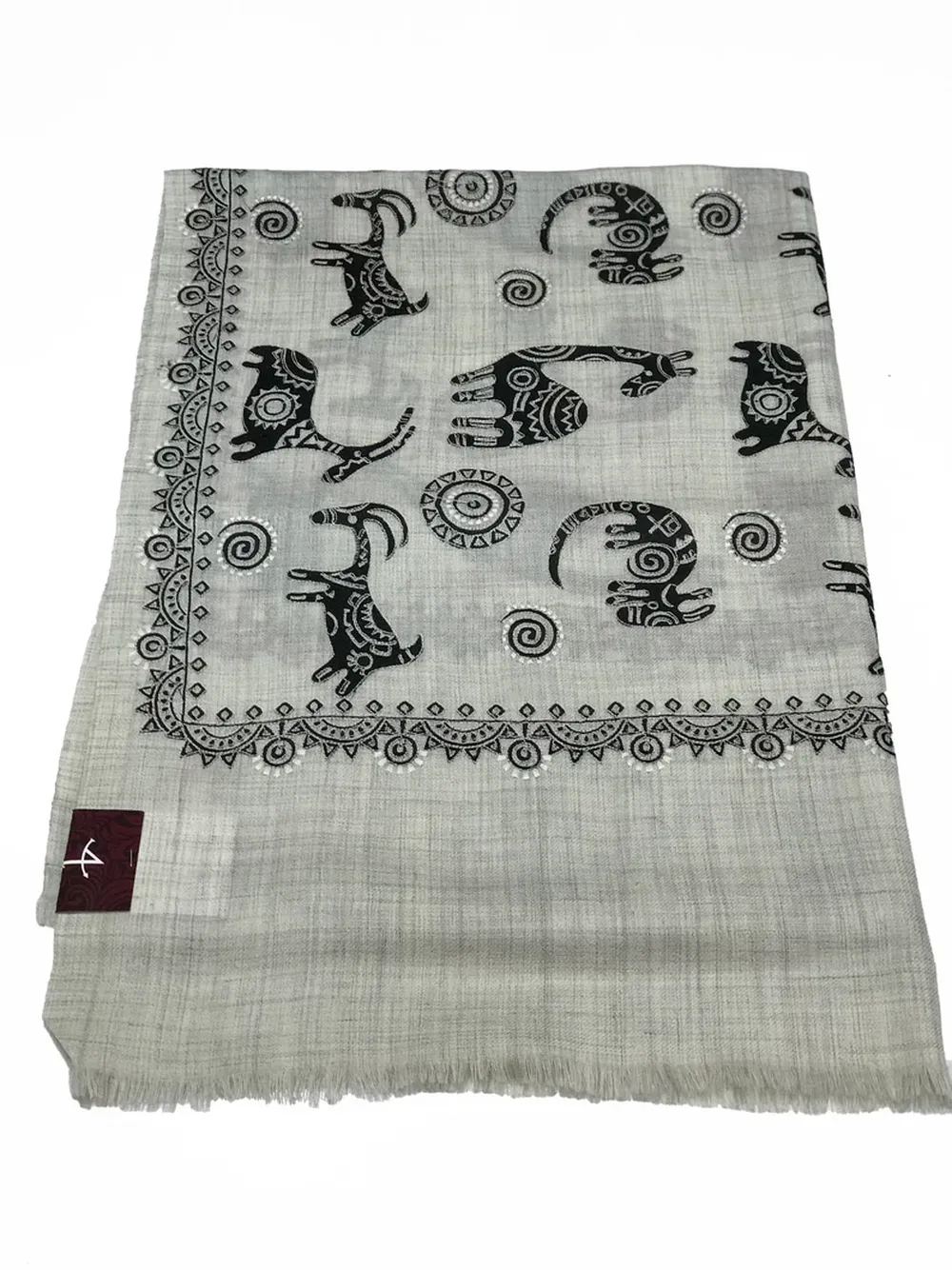 iWhite Animal Pattern Thread Embroidered Pure Wool Scarfl_794xN.2392582361_m6al_result White Animal Pattern Thread Embroidered Pure Wool Scarf