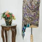 Pure Pashmina Shawl With Multi Colour Artistic Kalamkari