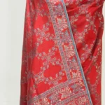 Maroon Banarasi Weaved Dupatta front