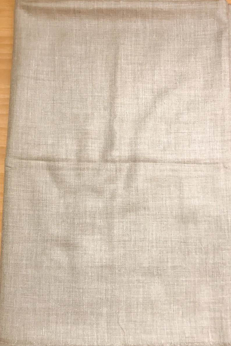 Natural Plain Pure Pashmina Shawl