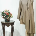 Beige Pure Pashmina Shawl