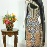 Salwar Suit with Kashmiri Aari & Zari Embroidery