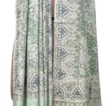 Pista Green Women Kashmiri Sozni Jaal Pure Pashmina Shawl With Hand Embroidery