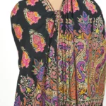 Black Pure Pashmina With Sozni And Tilla Shawl Hand Embroidery Fusion