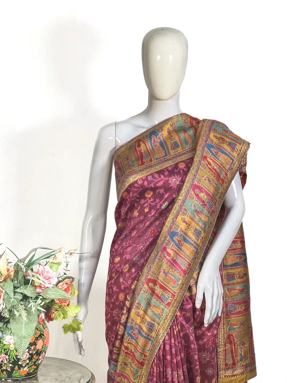 modal silk saree