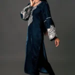 Kashmiri Velvet Kurta with Tilla Embroidery