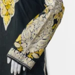 Woollen Phiran with Aari And Zari Embroidery