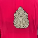 Natural Crepe Kurti with Tilla Machine Embroidery